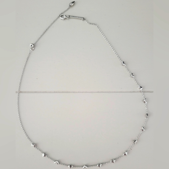 Kendra Scott Jewelry - Kendra Scott Haven Heart Strand Rhodium Necklace